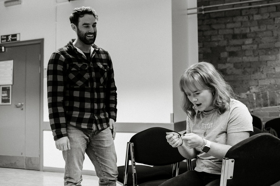 Scarborough Rehearsal-B&amp;W-61