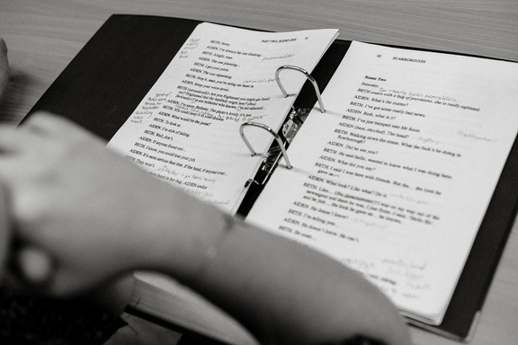 Scarborough Rehearsal-B&amp;W-82