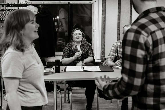 Scarborough Rehearsal-B&amp;W-83
