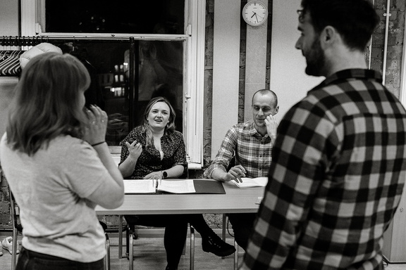 Scarborough Rehearsal-B&amp;W-85