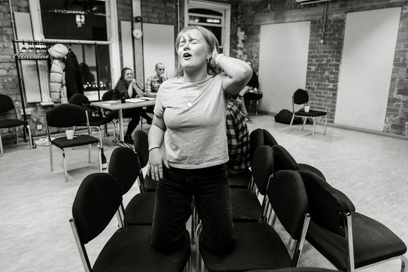 Scarborough Rehearsal-B&amp;W-125