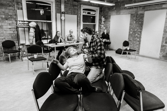 Scarborough Rehearsal-B&amp;W-130