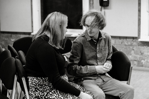 Scarborough Rehearsal-B&amp;W-253