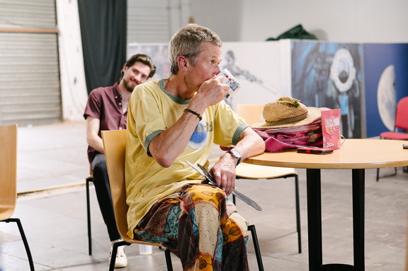 Slung Low Rehearsal 1-1