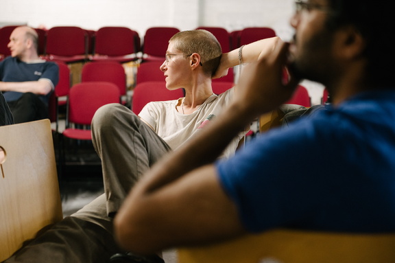 Slung Low Rehearsal 1-4