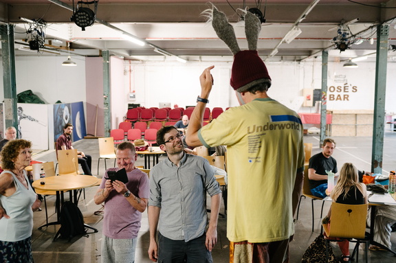 Slung Low Rehearsal 1-7